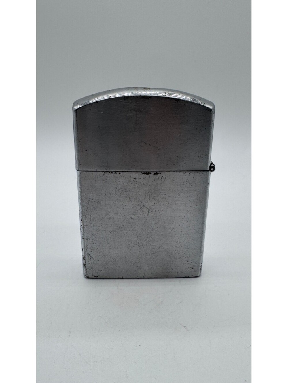 Vintage Continental Japan Oversized Table Lighter Large Flip Top Chrome